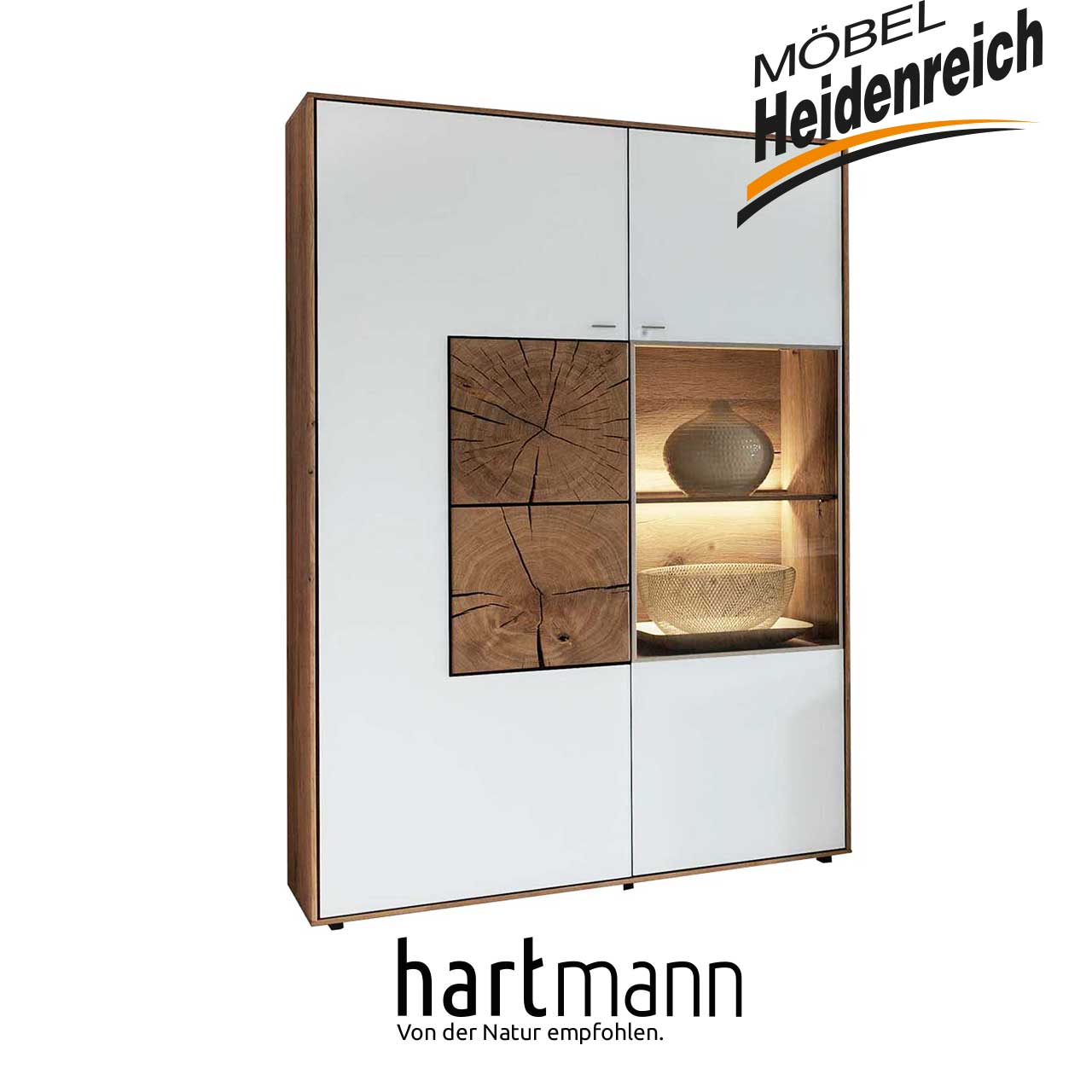 Hartmann CAYA - Wohnwand 7170 Nr. 24W inkl. Beleuchtung
