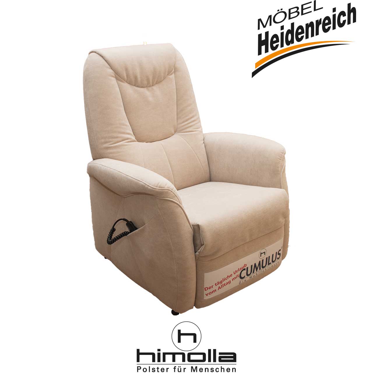 himolla - Relaxsessel Quartett 9771 26 G12 mit Aufstehhilfe