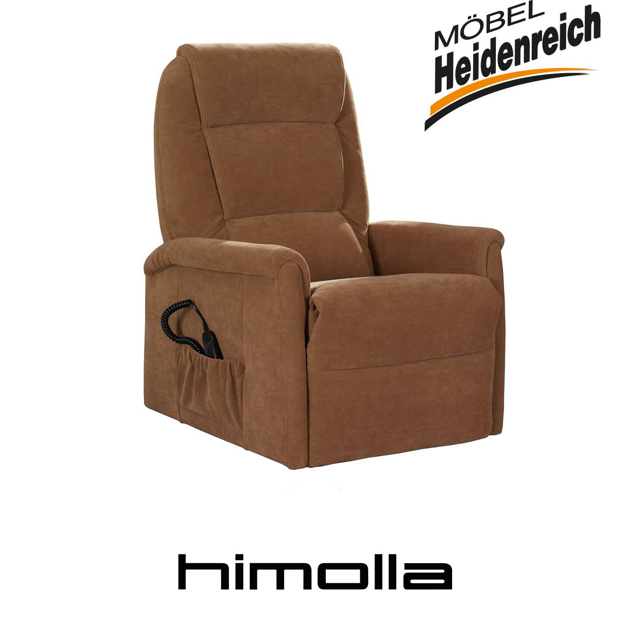 himolla - Relaxsessel Quartett 9773 29 Y12 Kakao mit Aufstehhilfe