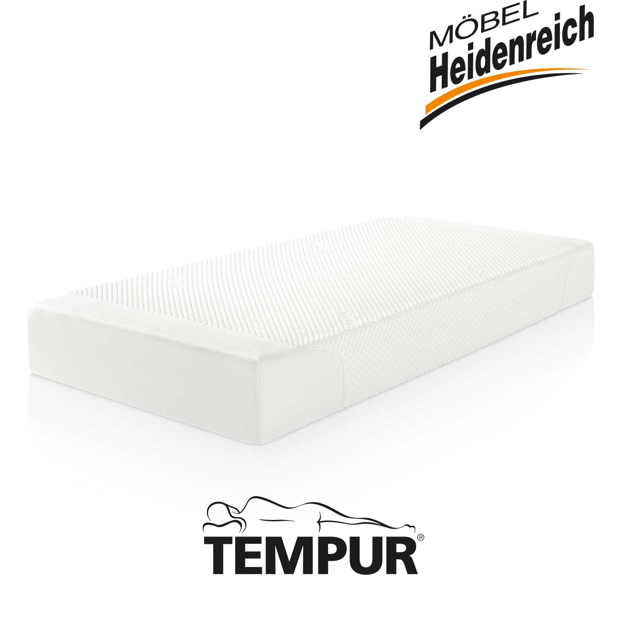 Tempur - Matratze Cloud Weiße Matratze ohne Bezug.