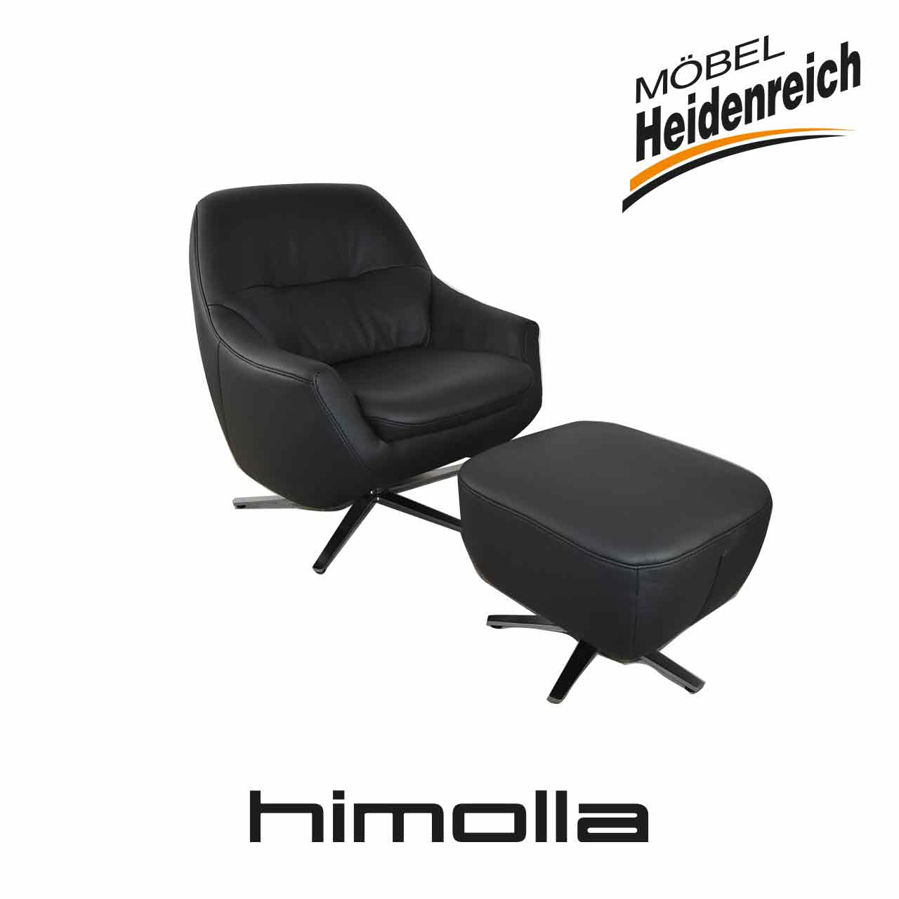 himolla - Sessel inkl. Hocker Valencia 33 U + 02 U himolla - Sessel inkl. Hocker Valencia 33 U + 02 U