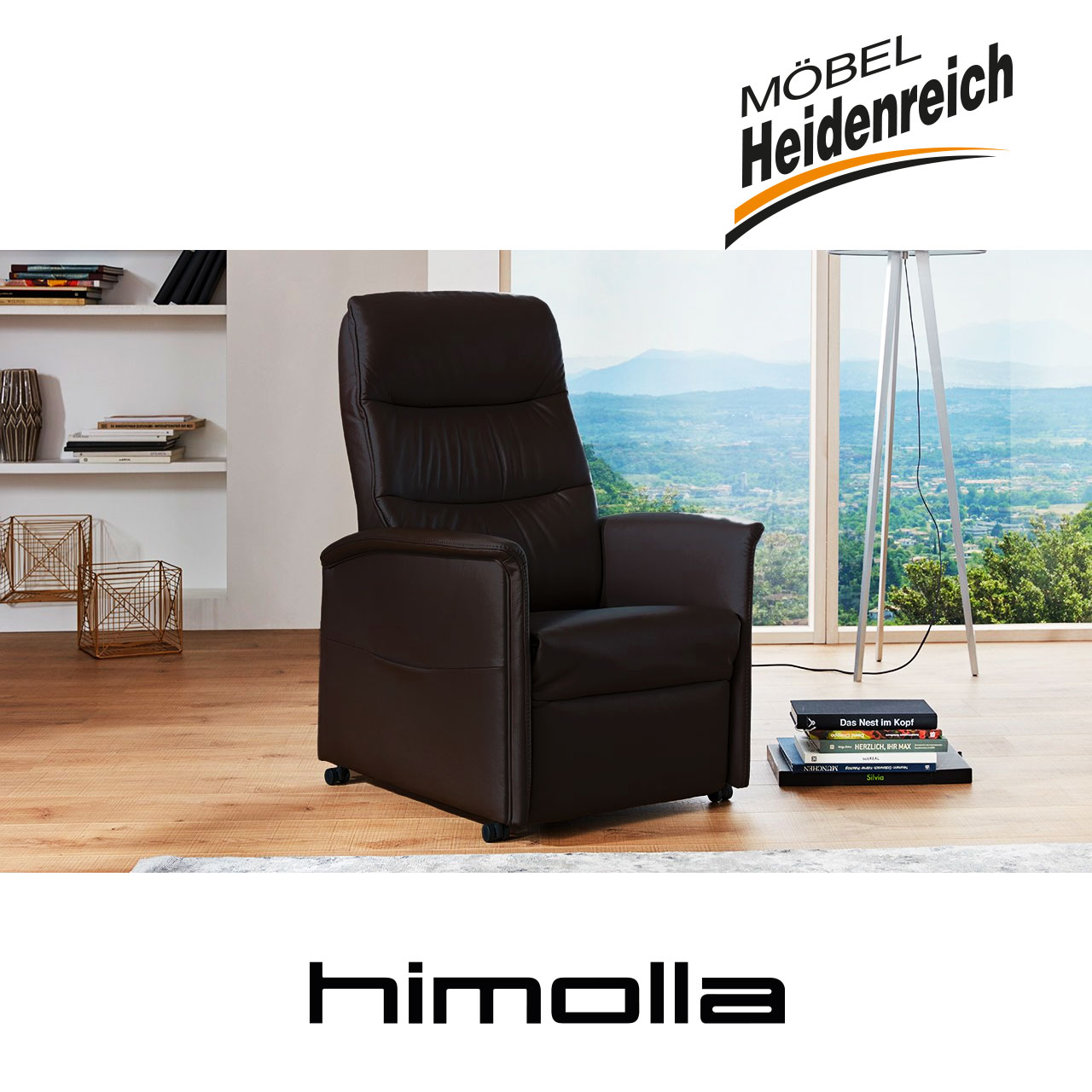 himolla - Relaxsessel Quartett 9051 versch. Maße und Farben inkl. Aufstehhilfe