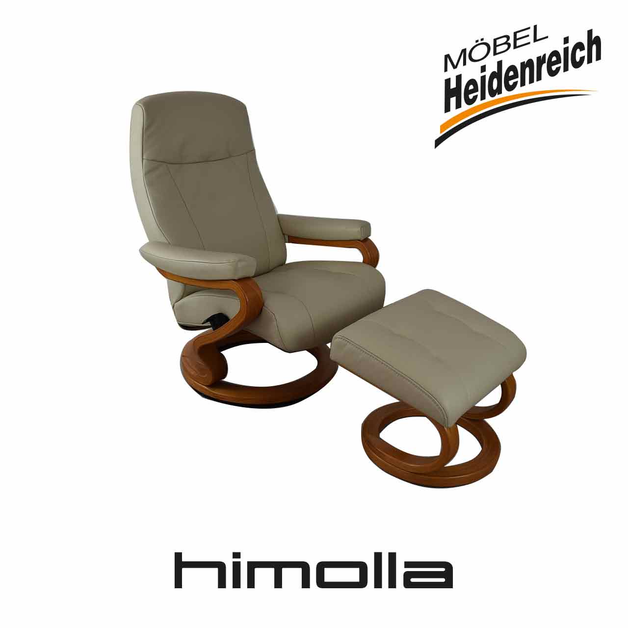 himolla - Sessel inkl. Hocker - Zerostress 9695