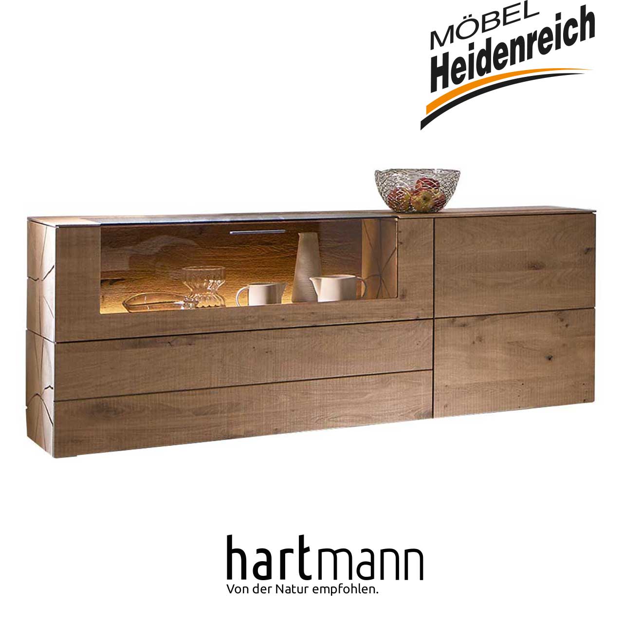 Hartmann VARA - Sideboard 7210W-4181 inkl. Beleuchtung