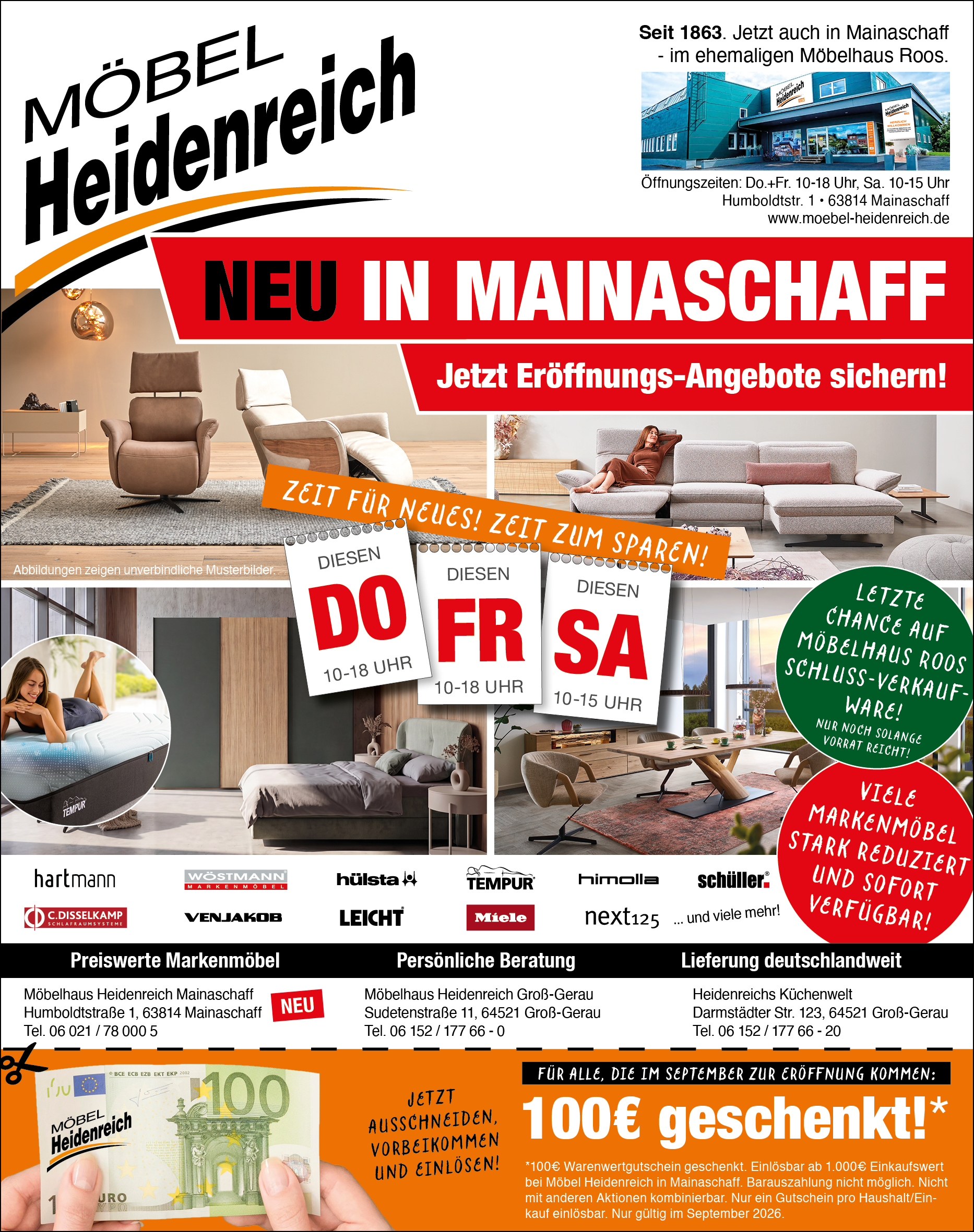 Neu in Mainaschaff Banner