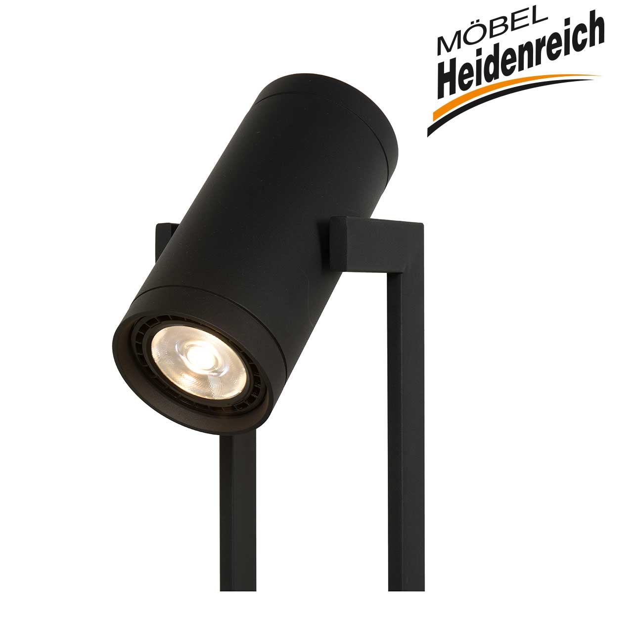Fokus auf den drehbaren LED-Strahler, Strahlung nach unten