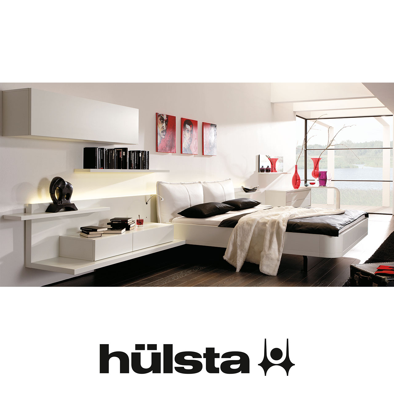 hülsta - Bettanlage MIOLETTO inkl. Zubehör