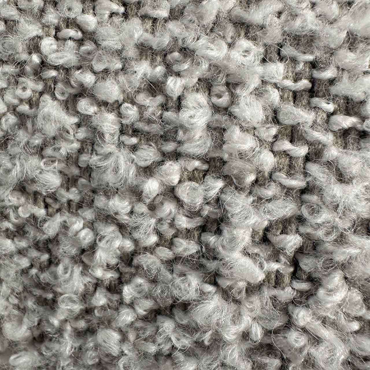 Detailaufnahme des flauschigen Stoffes.