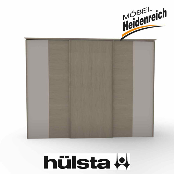 huelsta - Multiforma Kleiderschrank Lack-Kaschmir